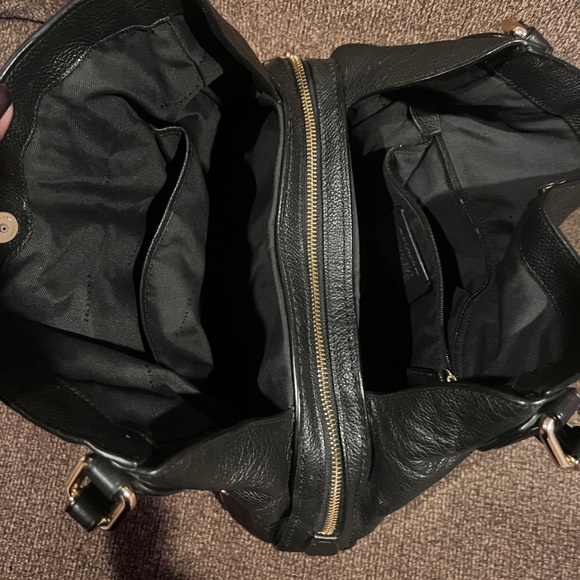 Coach Black Pebble Shoulder Bag - Picture 8 of 12